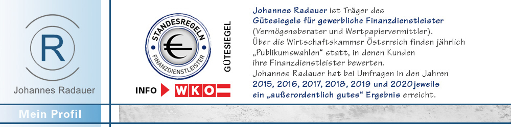 Finanzservice Johannes Radauer - Versicherungsagent Vermögensberater Salzburg