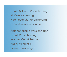 
		<h1>Versichern</h1><br />

Die Absicherung der geschaffenen Werte, wie das eigene Auto, das Eigenheim
oder der Wohnungsinhalt ist wichtig. Wenn der Schaden eintritt, dann sollte dieser „wertgerecht“ ersetzt werden.<br /><br />
Recht haben ist nicht unbedingt das Gleiche wie Recht bekommen. Heute wird immer häufiger geklagt. Da ist es nur von Vorteil, wenn die Kosten für den Rechtsanwalt seiner Wahl von einer Versicherung übernommen werden.<br /><br />
Über Internet kann man sich über eine „billige“ Prämie informieren. In der Praxis kommt es aber darauf an, ob der Schaden auch „gedeckt“ ist .Dies ist leider nicht immer der Fall. Kunden sind dann verärgert, weil sie trotz vorhandener Versicherung nicht den gesamten Schaden ersetzt bekommen.<br /><br />

		<h1>Vorsorgen</h1><br />

Das Thema Vorsorge ist aktuell wie nie. Auf staatliche Unterstützung
können wir immer weniger vertrauen.<br /><br />
Eine optimale medizinische Versorgung kann man sich immer weniger selbst aussuchen. Da sind jene viel besser daran, die es sich aussuchen können, wann, wo und von wem Sie die ärztlichen Leistungen haben können.<br /><br />
Wer eine finanziell sorgenfreie Zukunft haben möchte, muss sich darüber Gedanken über die eigene Vorsorge machen.<br /><br />

<strong>Bedarfsgerecht Versichern und Vorsorgen<br />ist leistbar.</strong><br />
Wichtig ist die individuelle persönliche Bedarfsplanung und die <a href='/leistungen-radauer.html' target='_self' title='Johannes Radauer Vermögensberater Salzburg'>Wahl der geeigneten Versicherungen- und Vorsorge-Instrumente</a>, gemeinsam mit einem Profi. Dieser hat den Überblick am Markt und kann aus der Vielfalt der Angebote die geeignete Lösung finden.


          